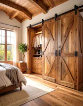 Sliding Barn Door for Bedroom Closets gallery image