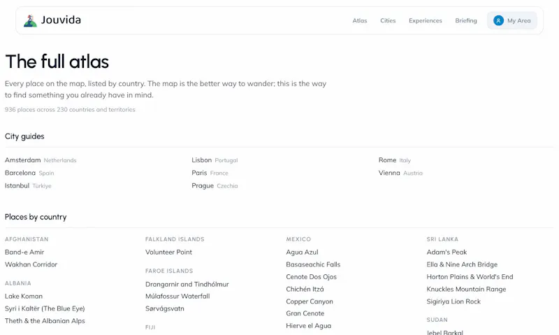 Jouvida screenshot 2