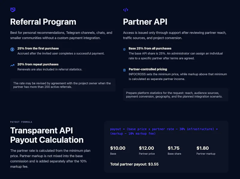 INFOCROSS VPN screenshot 4