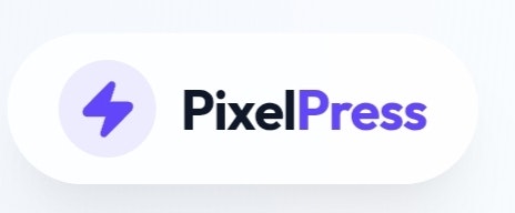 PixelPress - Product Hunt launch logo