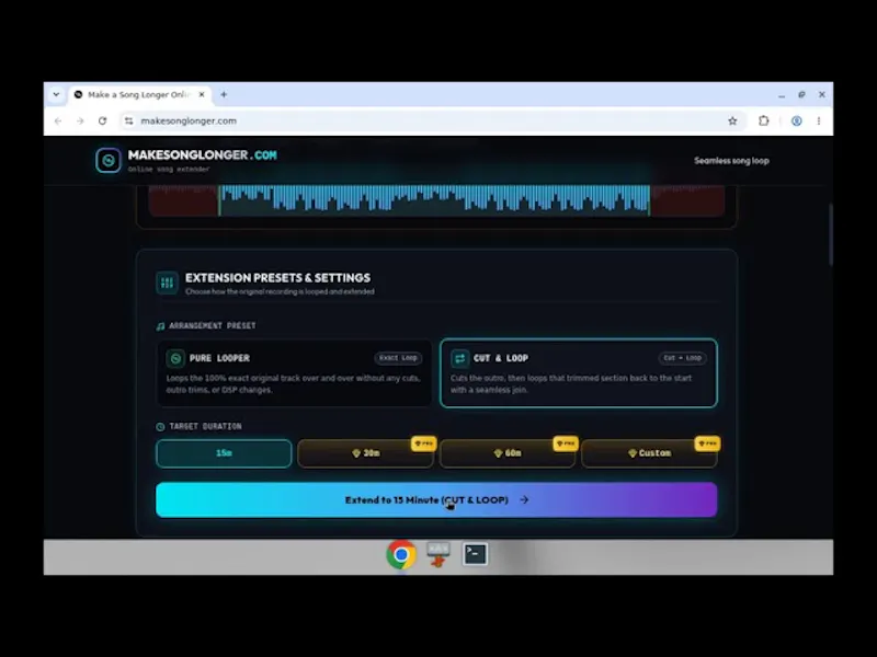 Make Song Longer screenshot 1 (video preview)