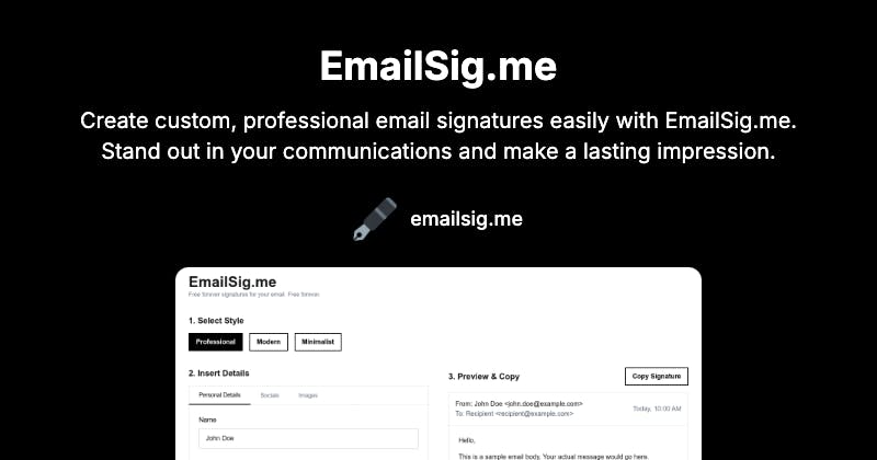 EmailSig.me media 1