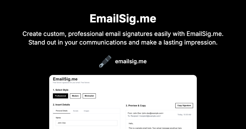 EmailSig.me media 1