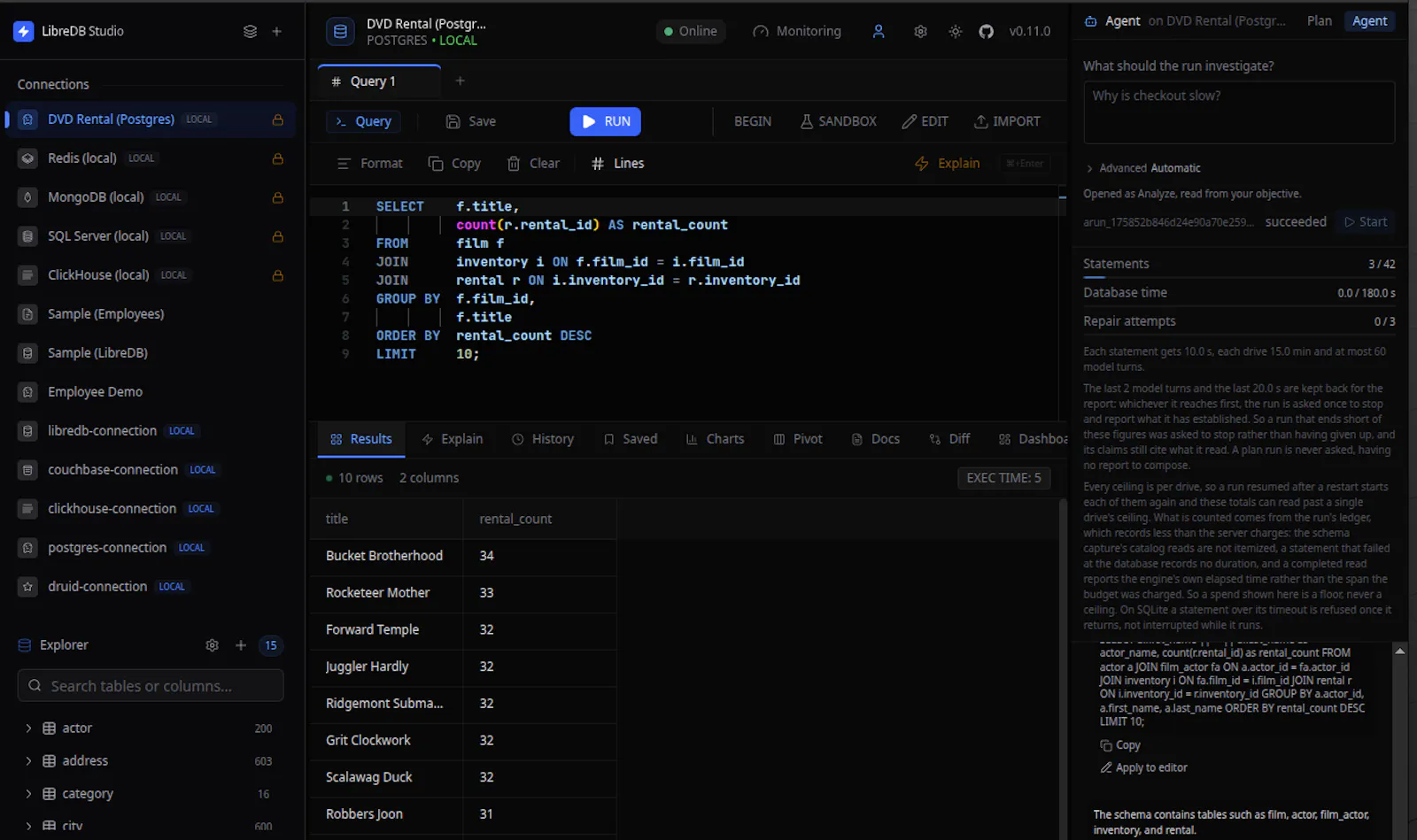 LibreDB Studio screenshot 4