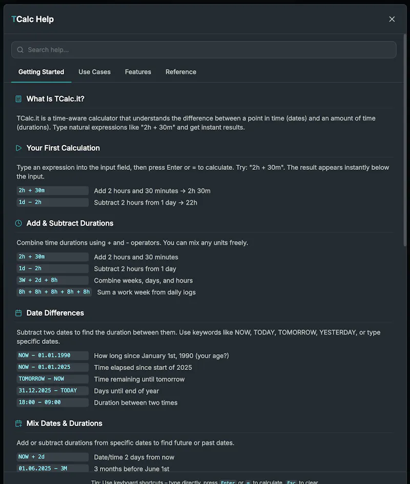 TCalc.it screenshot 4