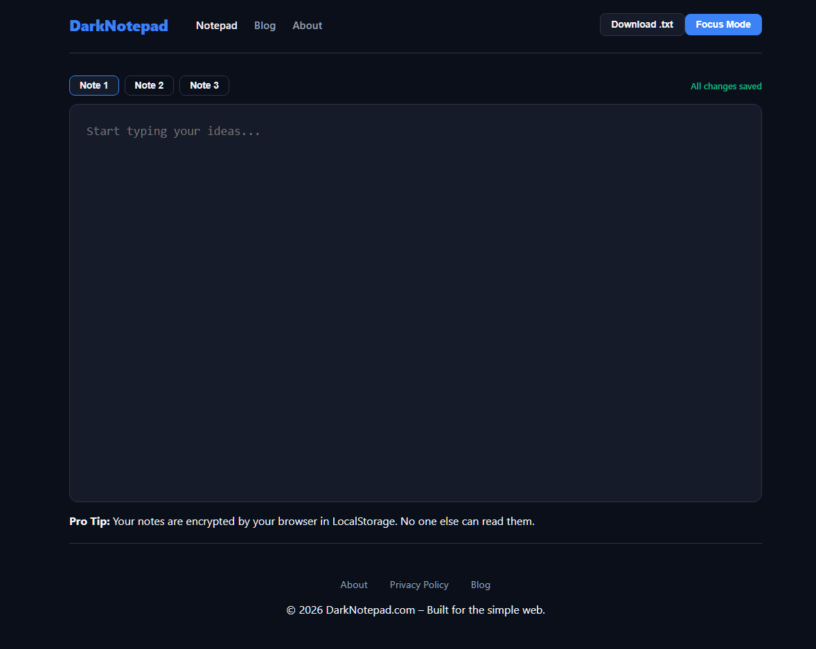 DarkNotepad gallery image