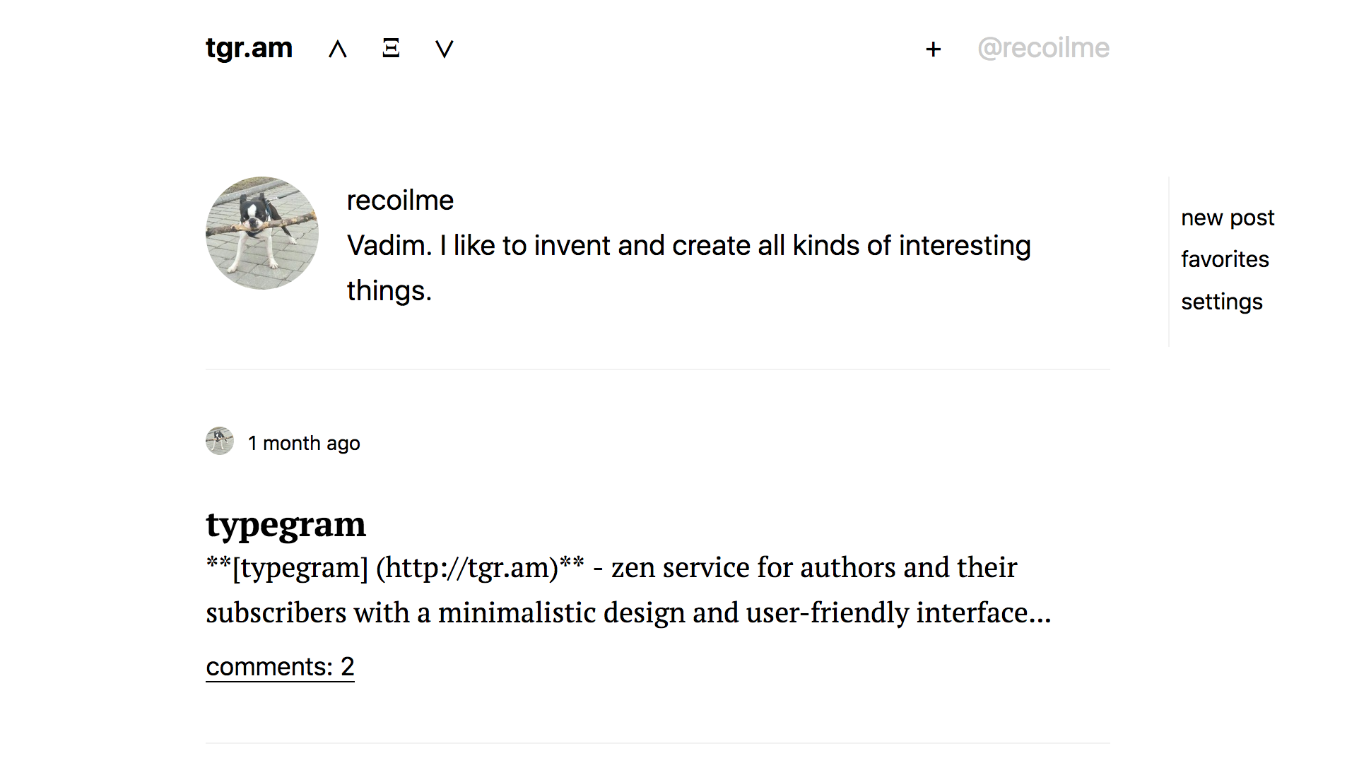 typegram gallery image