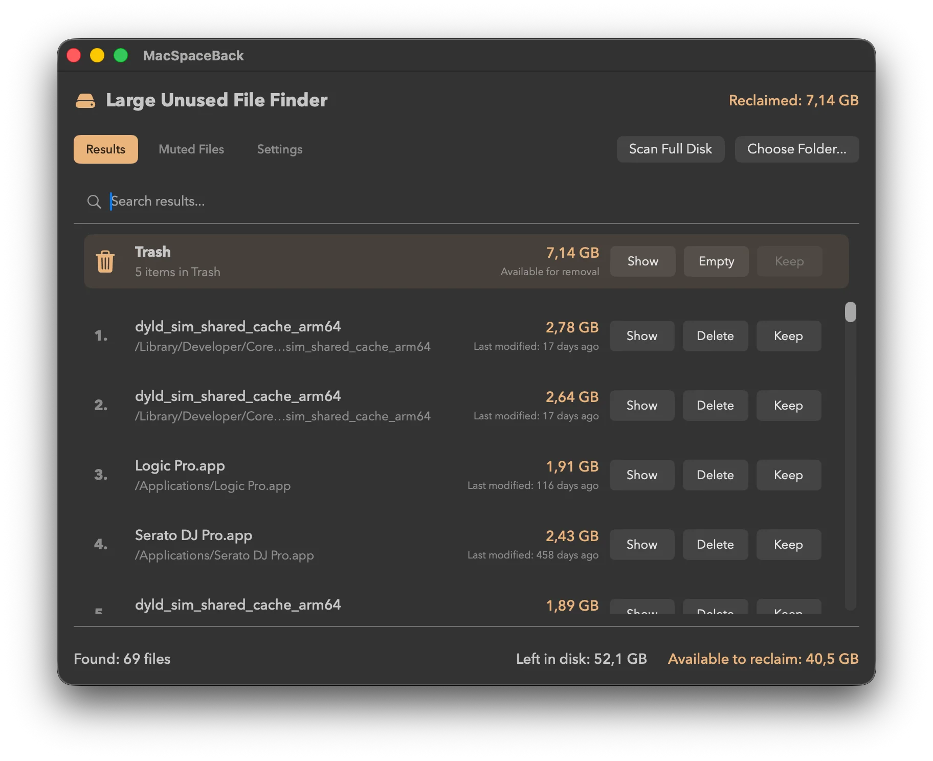 MacSpaceBack - Product Hunt launch logo and brand identity