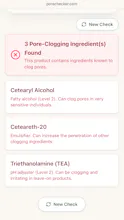 Pore Clogging Ingredients Checker gallery image