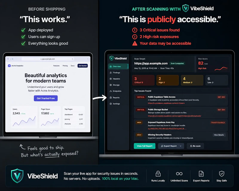 VibeShield screenshot 2