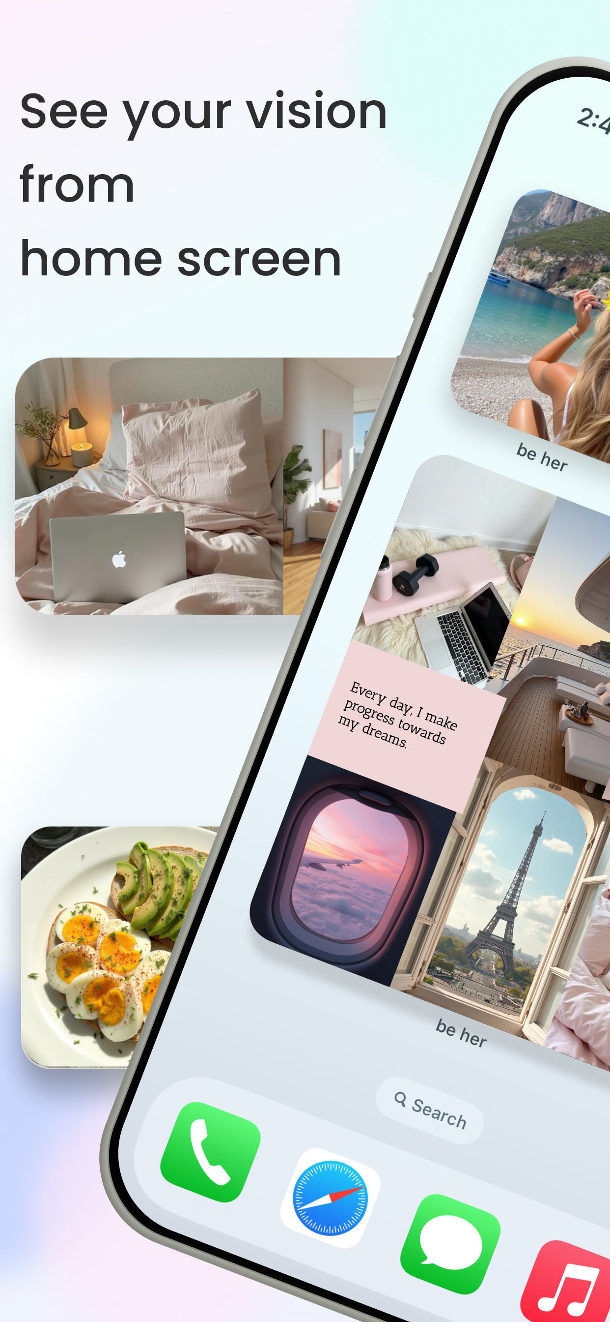 be her - vision board widget gallery image