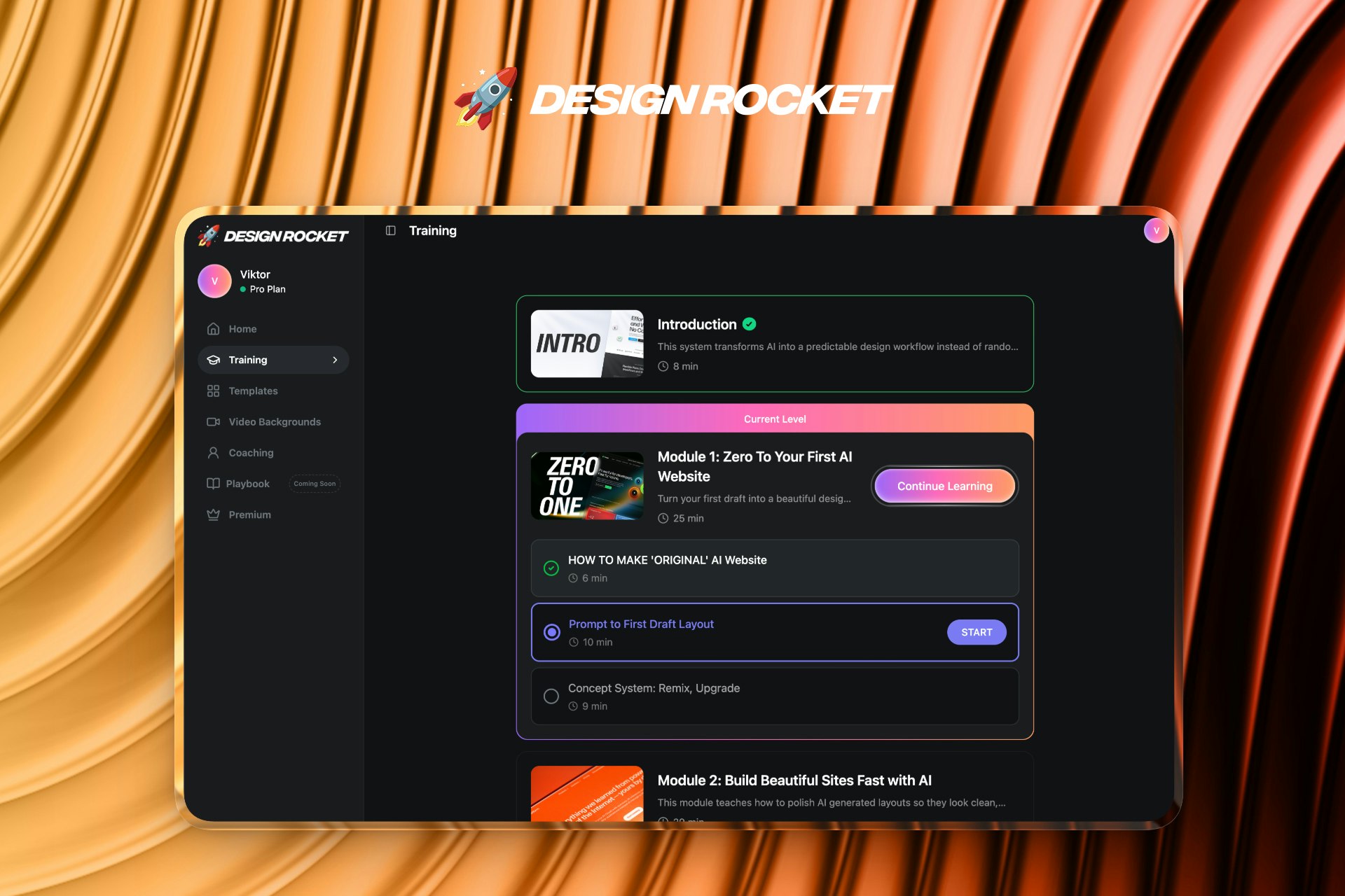 Design Rocket - Screenshot 3 showing product features and functionality