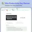 Productivity Day Planner Notion Template