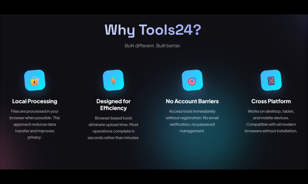 Tools24 - Screenshot 3 showing product features and functionality