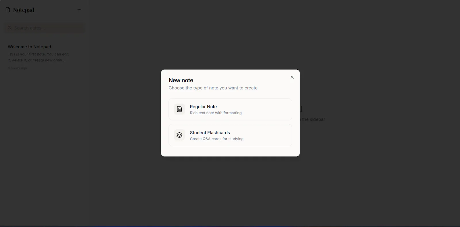 LucidNote screenshot 2