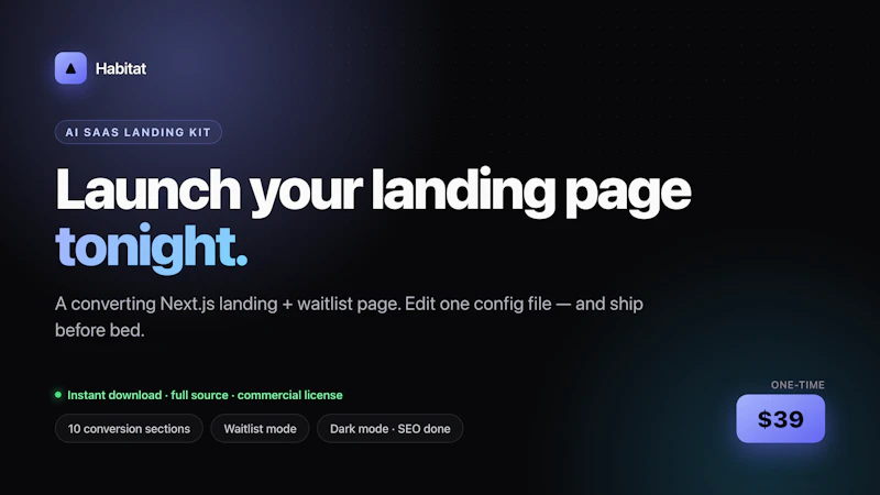 Habitat screenshot 3