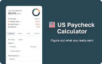 US Salary After Tax API + Extension gallery image