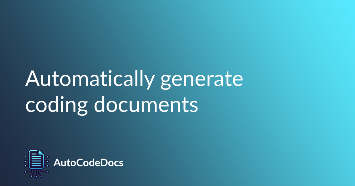 AutoCodeDocs.ai media 2