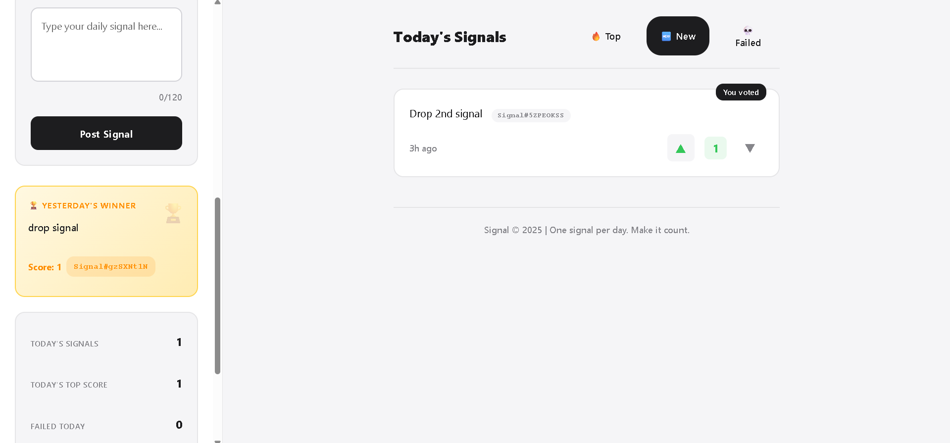 Signal - Screenshot 3 showing product features and functionality