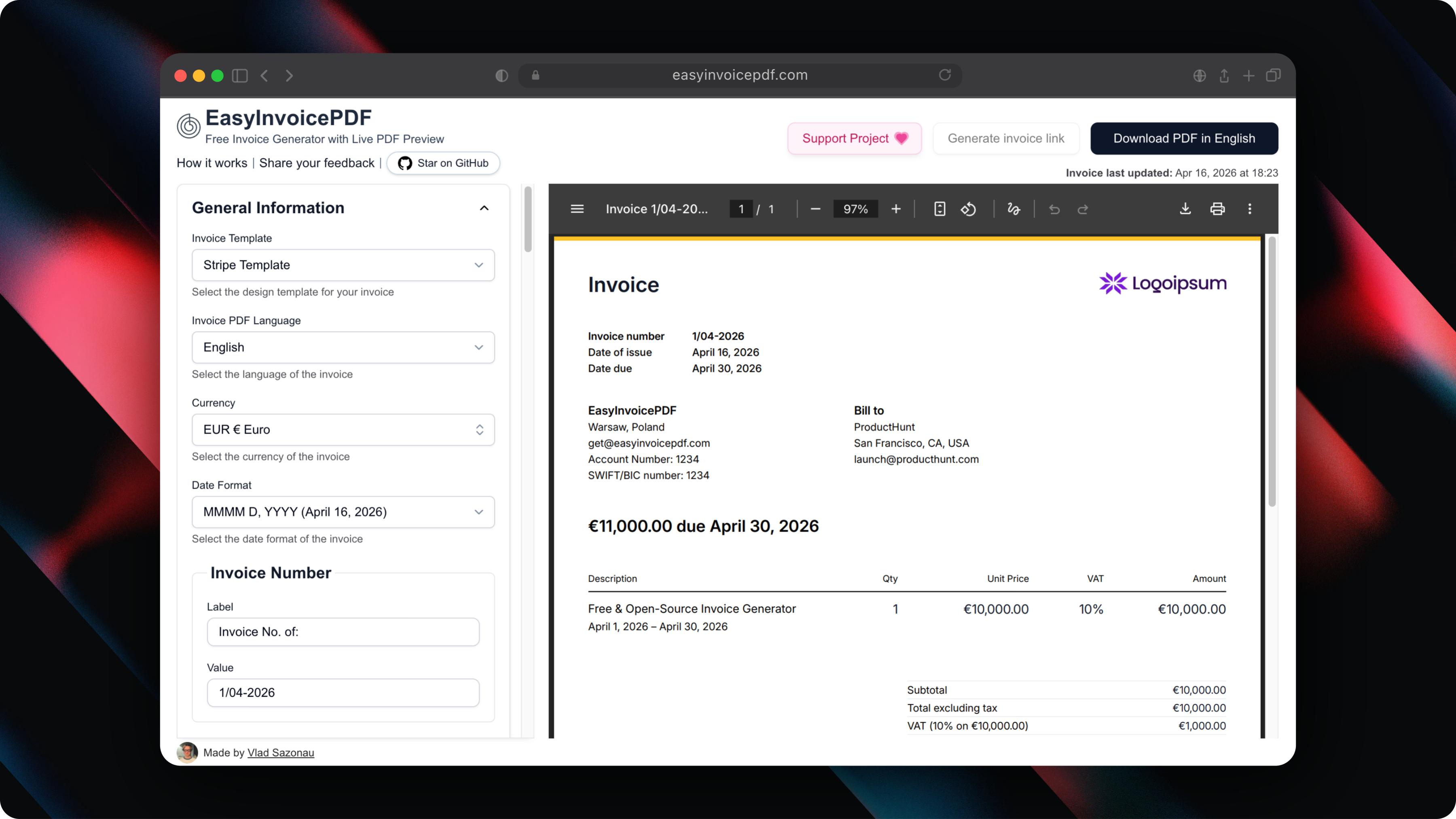 EasyInvoicePDF gallery image