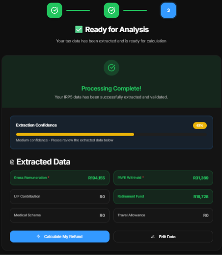 Taxfy screenshot 4