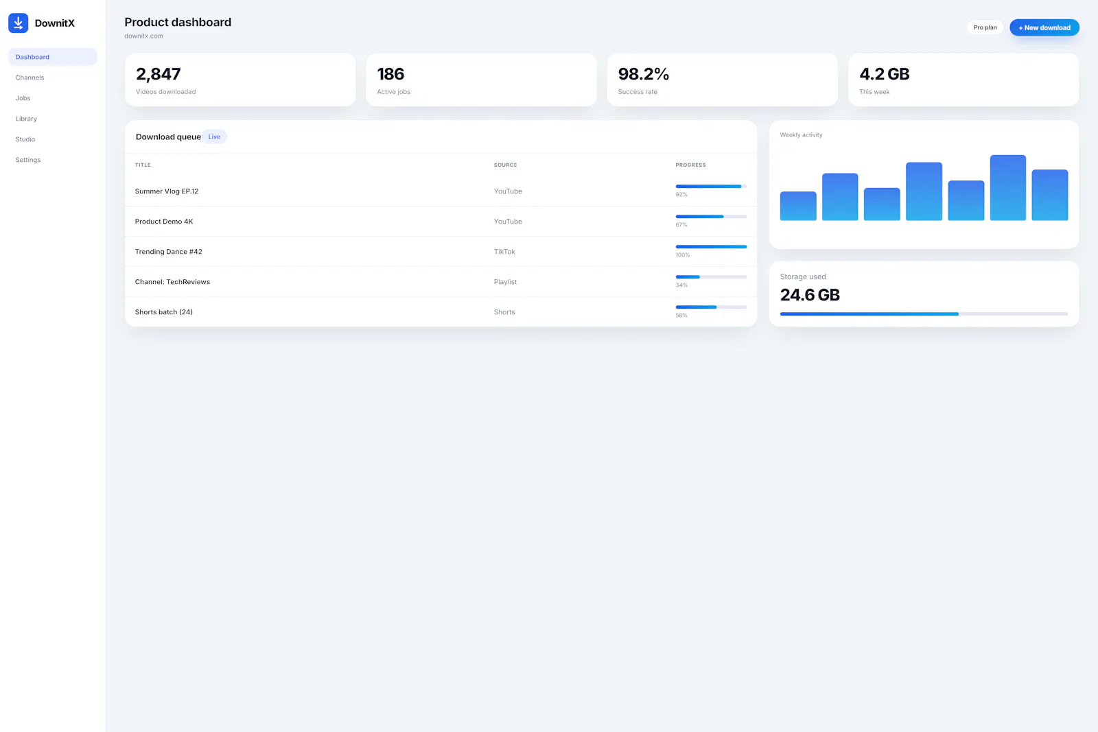 DownitX screenshot 3