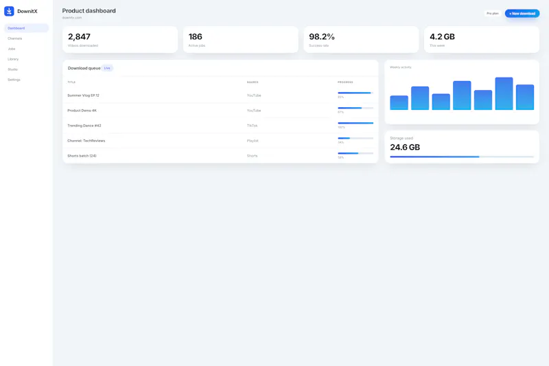 DownitX screenshot 3