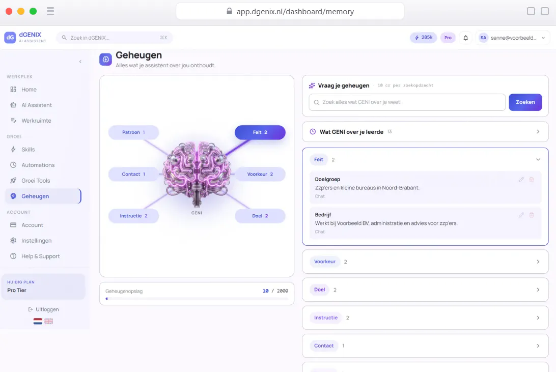 dGENIX | AI SaaS Assistant gallery image