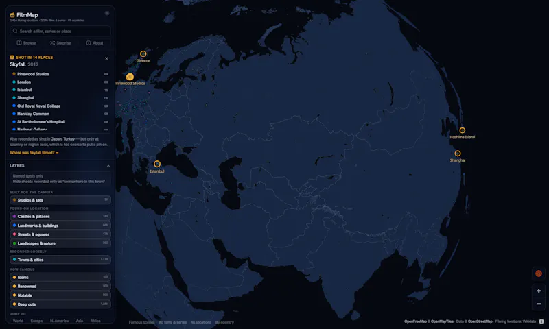 FilmMap screenshot 4