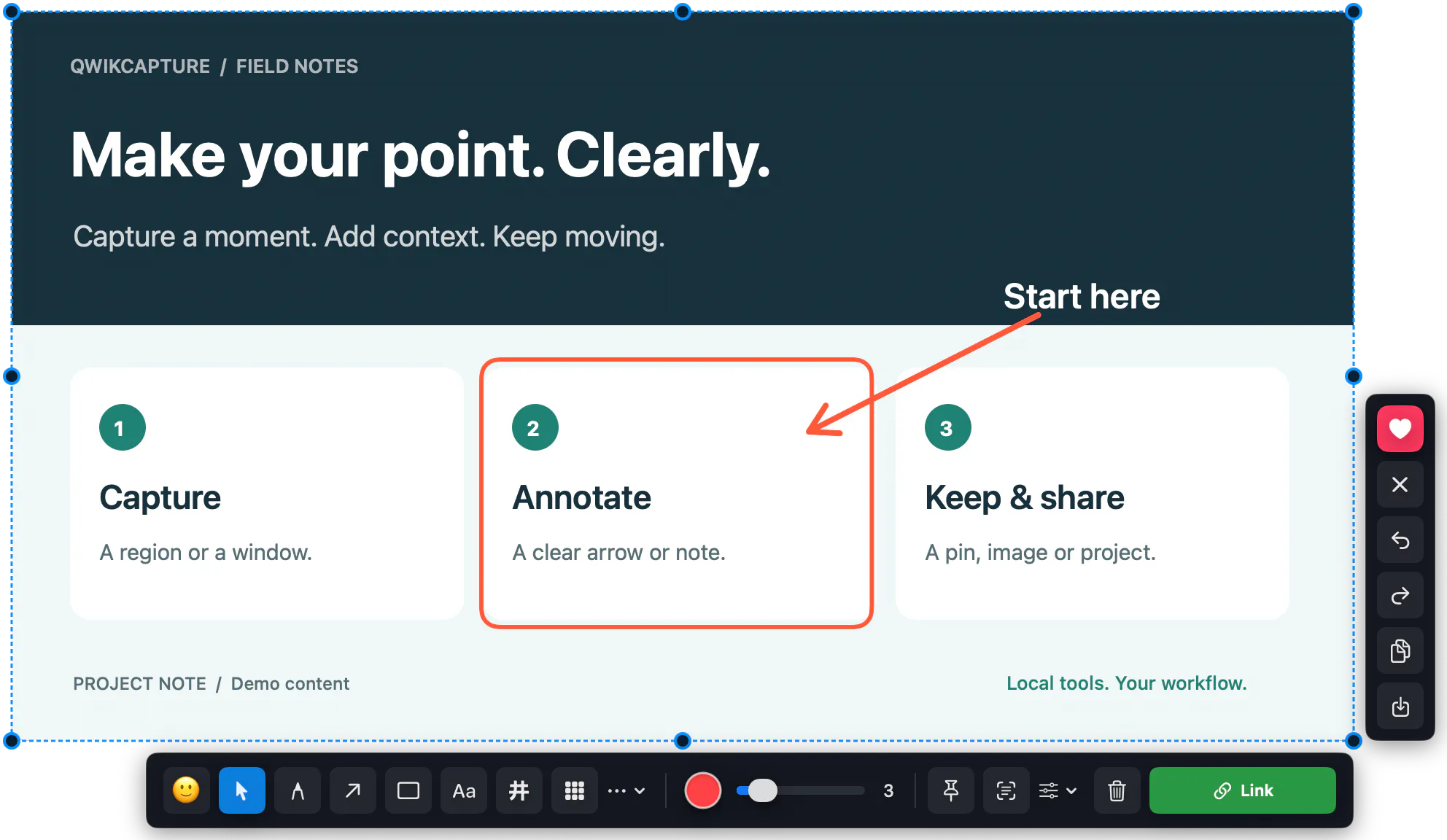 QwikCapture: Screenshot, Record & Share gallery image