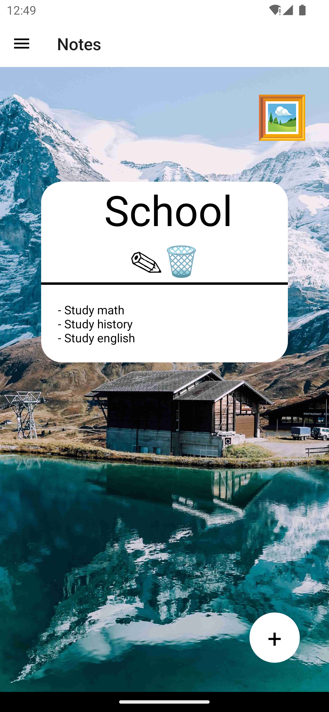 Mídia 4 de Notas personalizáveis: imagem de nota - Suas anotações, seu estilo.Capture suas idéias