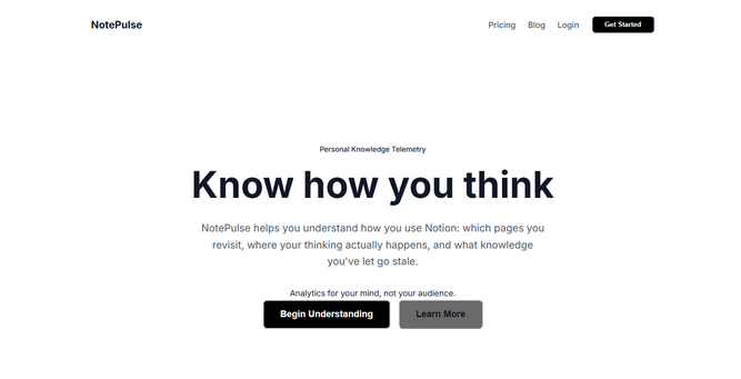 NotPulse - Main product screenshot demonstrating key features and user interface