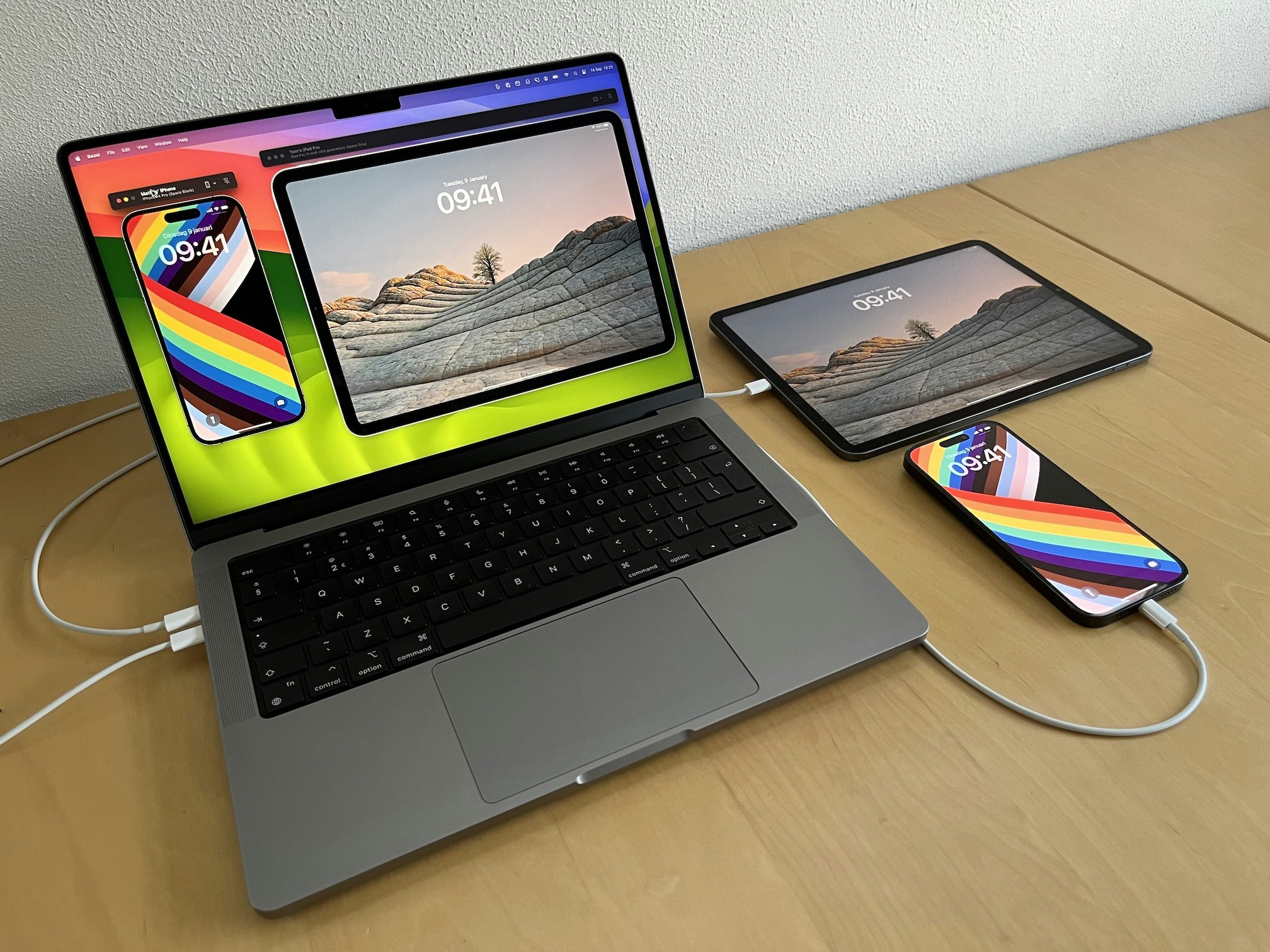 Bezel - Mac App Store Launch - Легкое и красивое зеркальное зеркало iPhone в магазине Mac App Store медиа 3