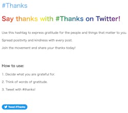 #Thanks gallery image