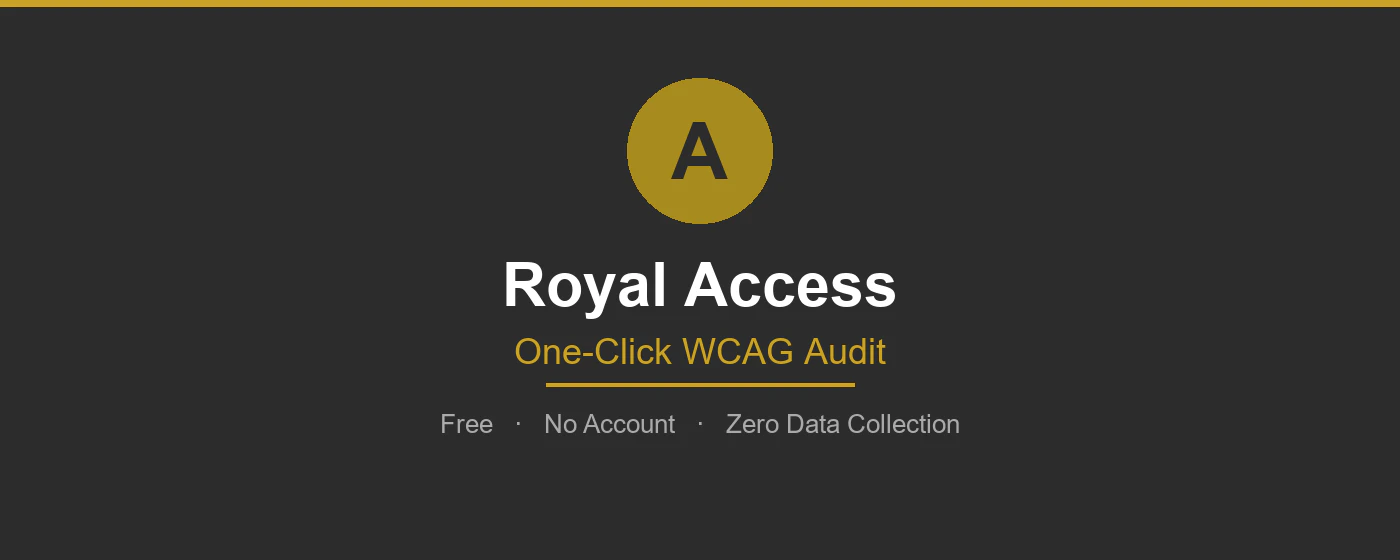 Royal Access Chrome Extension 截图 1