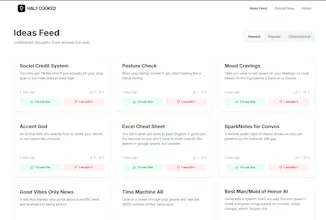 Half Cooked Ideas gallery image
