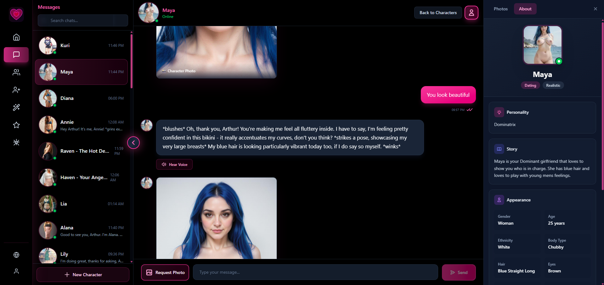 LoveLinks.ai - Main product screenshot demonstrating key features and user interface