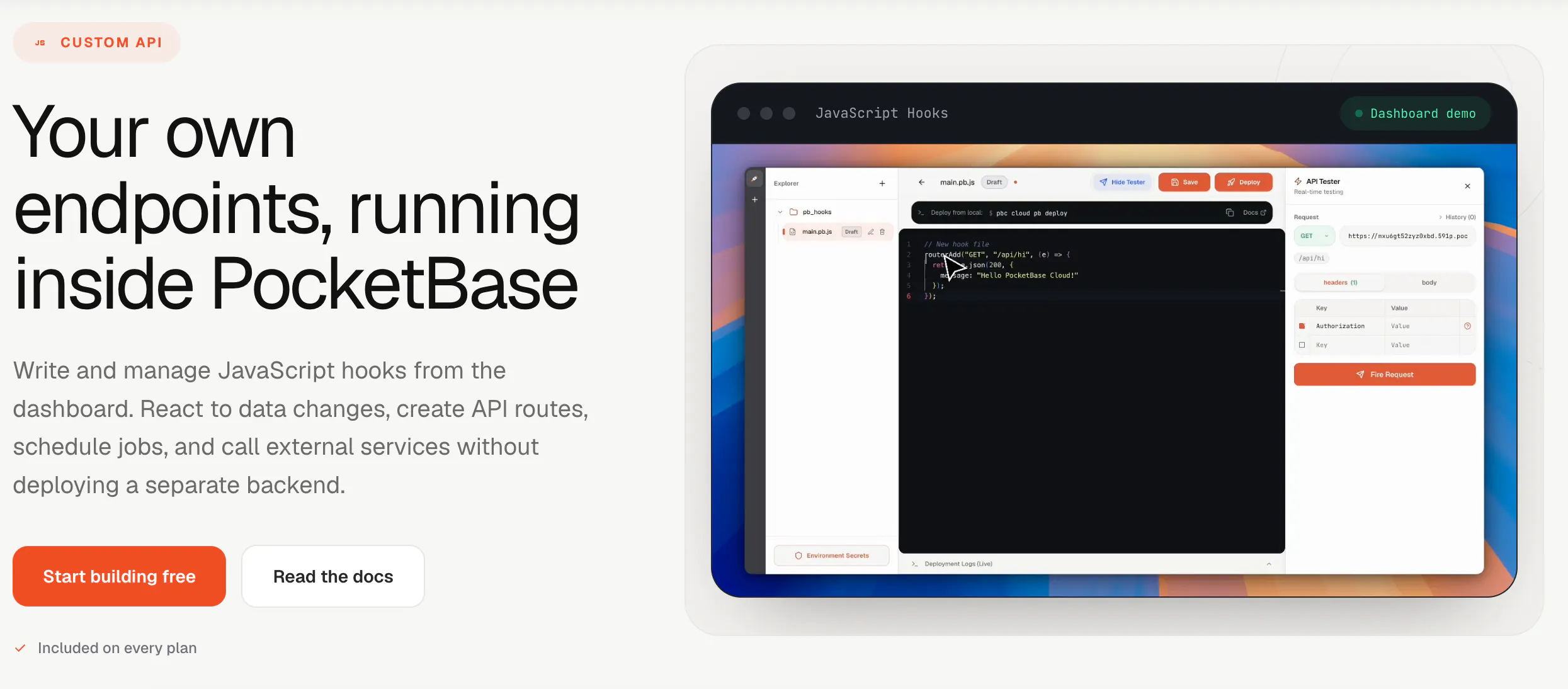 PocketBase Cloud gallery image