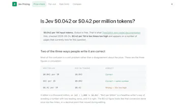 Jev Pricing gallery image