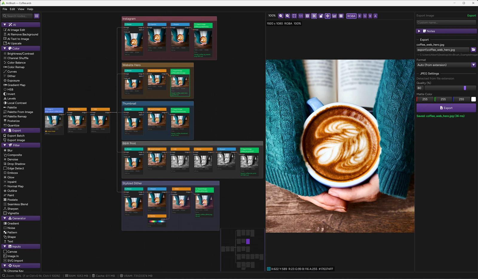 ArcBrush screenshot 5