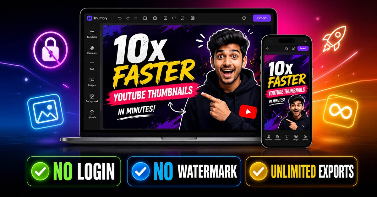 Free YouTube Thumbnail Maker BY FDM AI gallery image