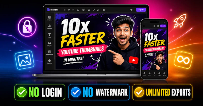 Free YouTube Thumbnail Maker BY FDM AI screenshot 1