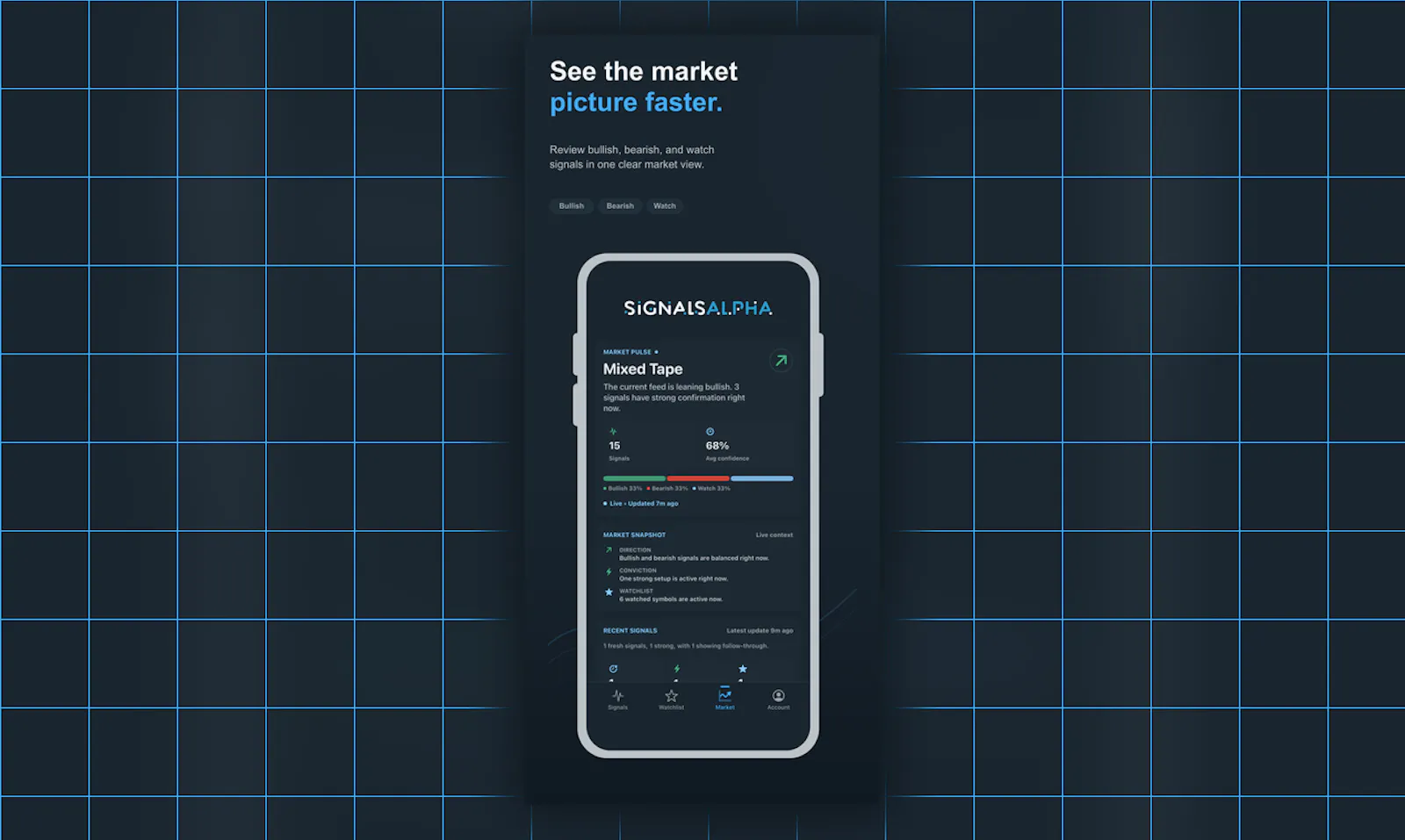 SignalsAlpha screenshot 2