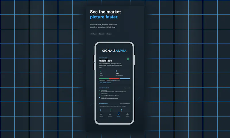 SignalsAlpha screenshot 2