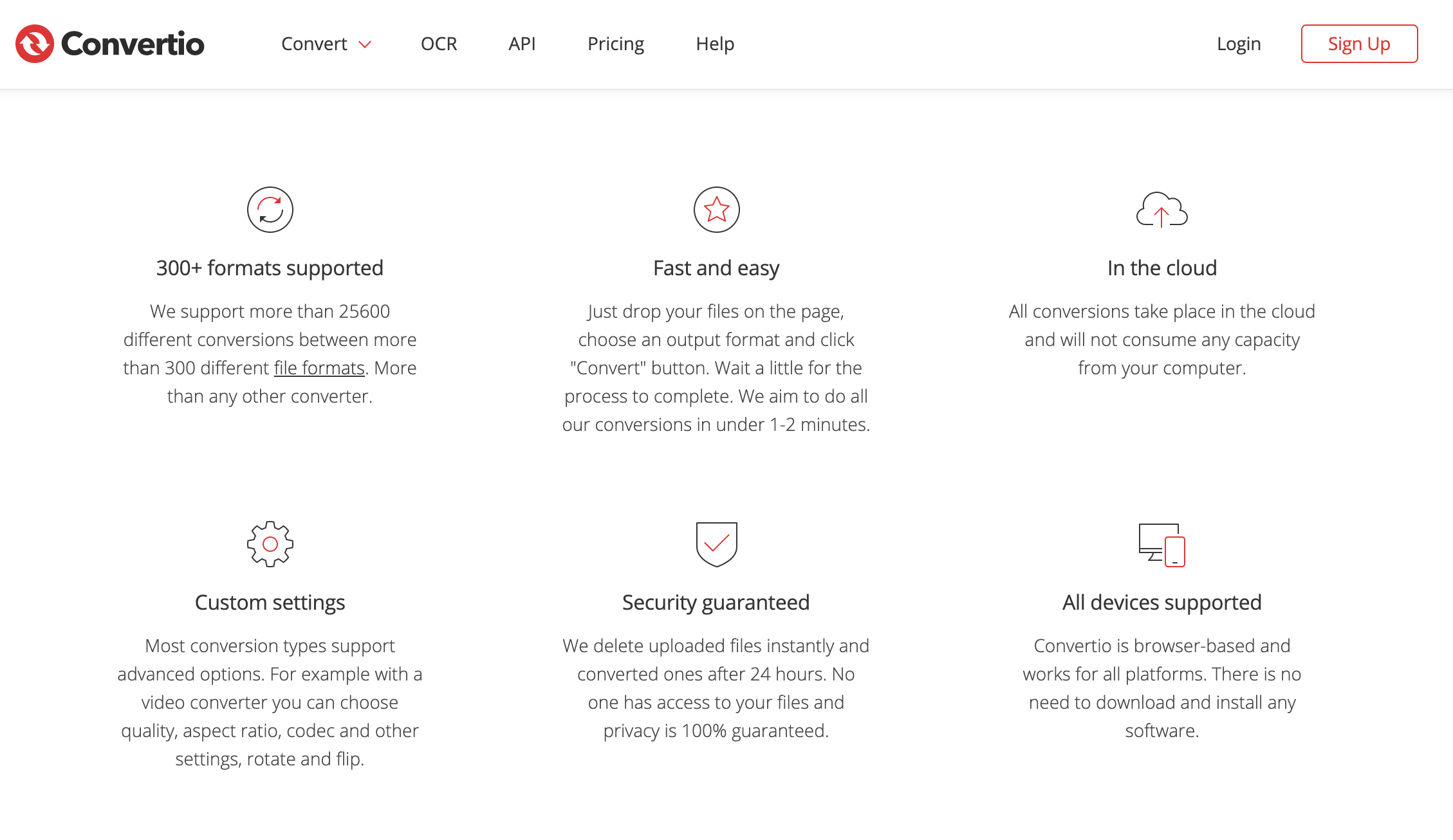 Convertio gallery image
