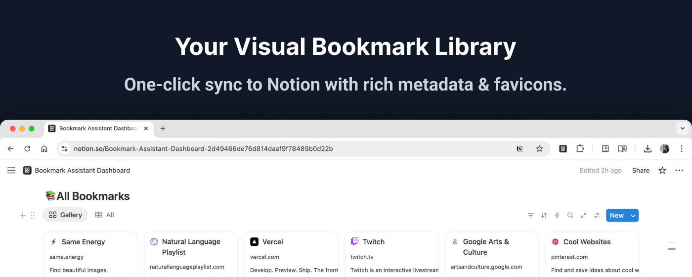 Bookmark Assistant gallery image
