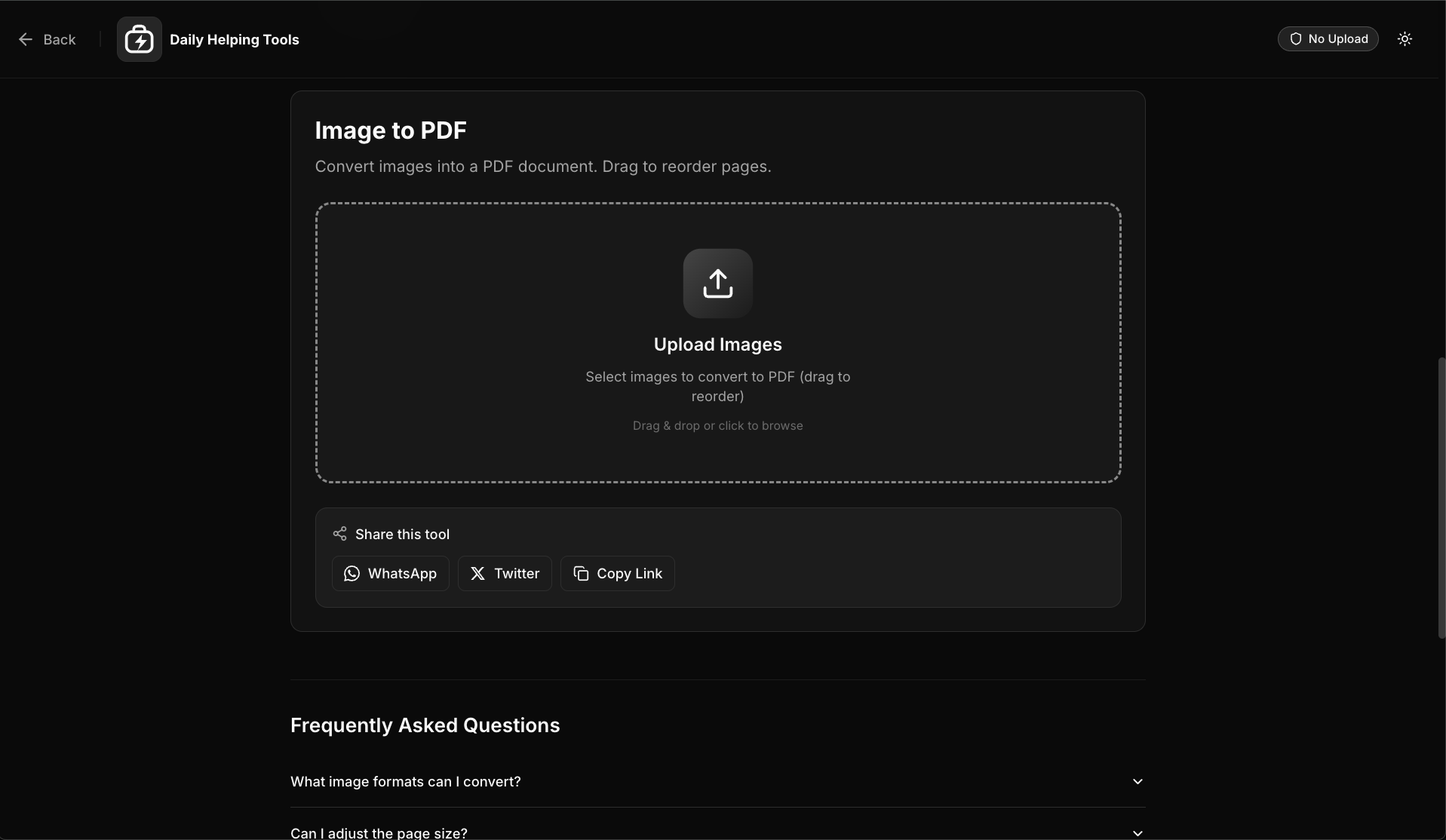 Daily Helping Tools gallery image