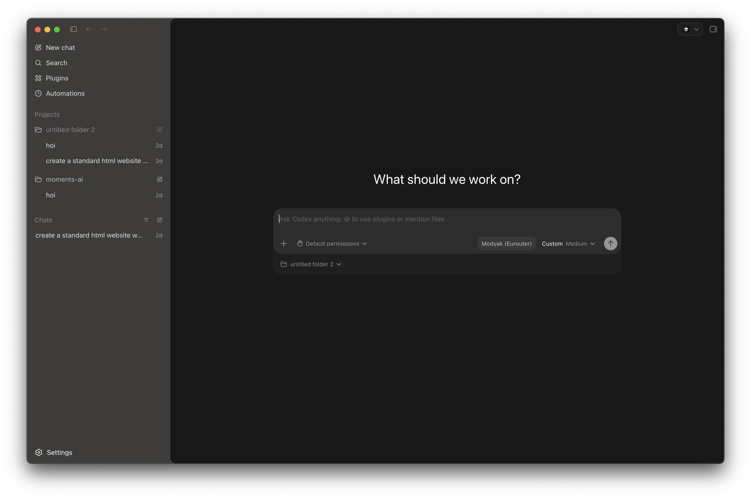 Modyak, code with any AI model screenshot 3