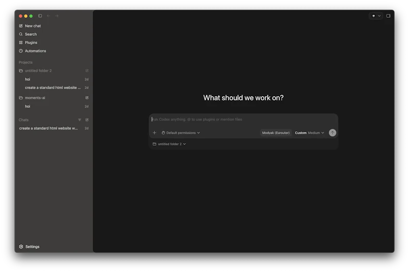 Modyak, code with any AI model screenshot 4