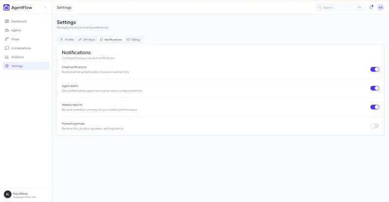 AgentFlow screenshot 15